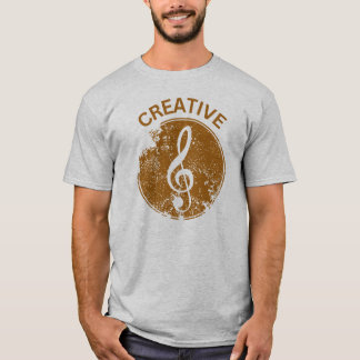 T-shirt Musique Créative Cool Musicien design
