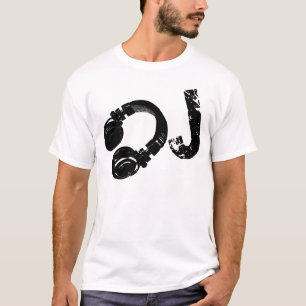 T-shirt musique d.j. / casque DJ