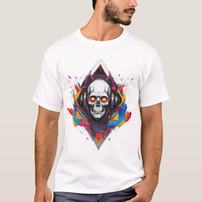 T-shirt Musique dans le style (Devant)