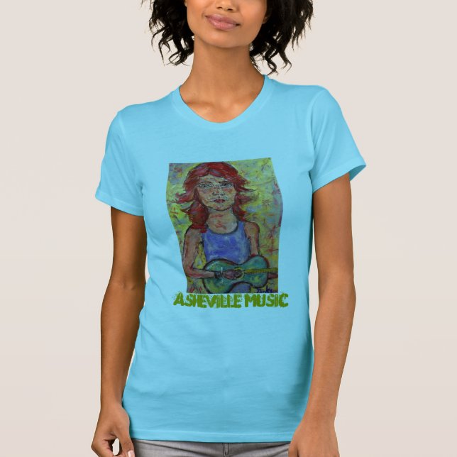 T-shirt Musique d'Asheville (Devant)