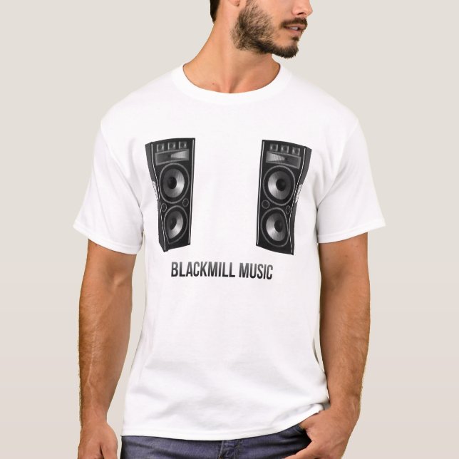 T-shirt Musique de Blackmill (Devant)