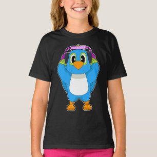 T-shirt Musique de casque de musicien perroquet Musique