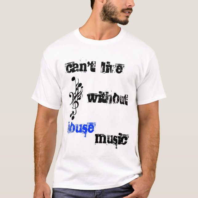 T-shirt Musique de Chambre avec des notes (Devant)