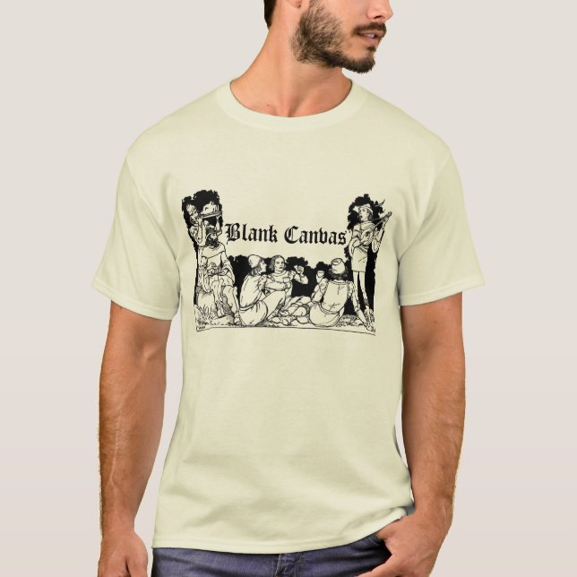 T-shirt Musique de coin du feu (Devant)