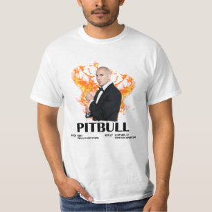 T-shirt musique de concert pitbull