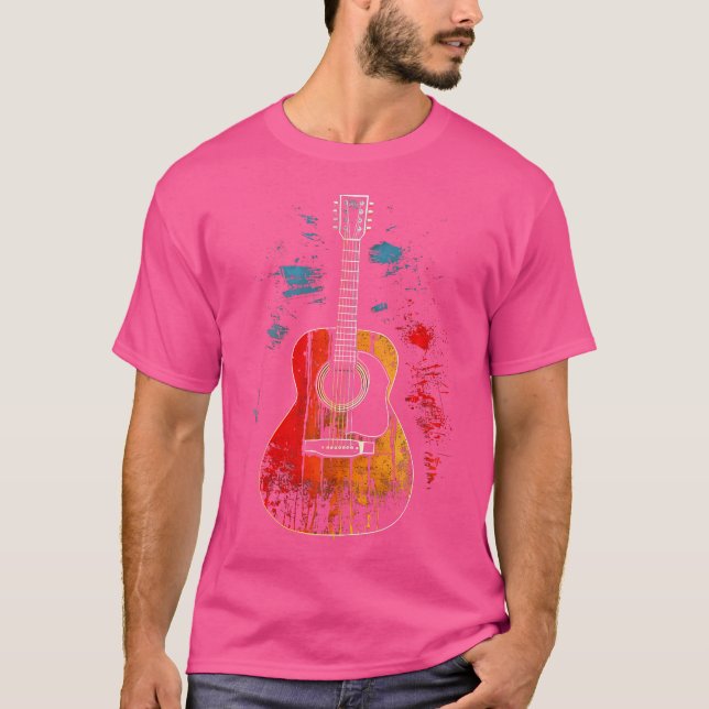 T-shirt Musique de guitare 30 (Devant)