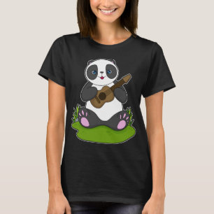 T-shirt Musique de guitare de Panda