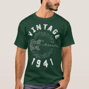 T-shirt Musique de guitare édition limitée pour anniversai