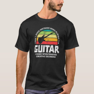 T-shirt Musique de guitare Musicien d'instruments de musiq