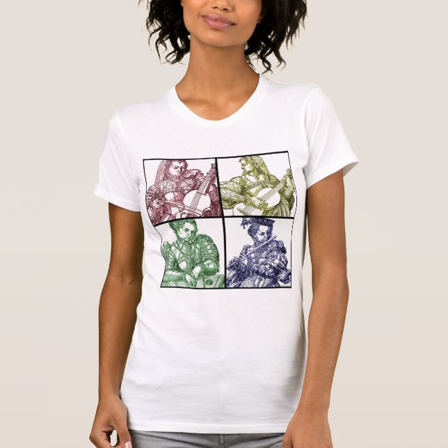 T-shirt Musique de la Renaissance (Devant)