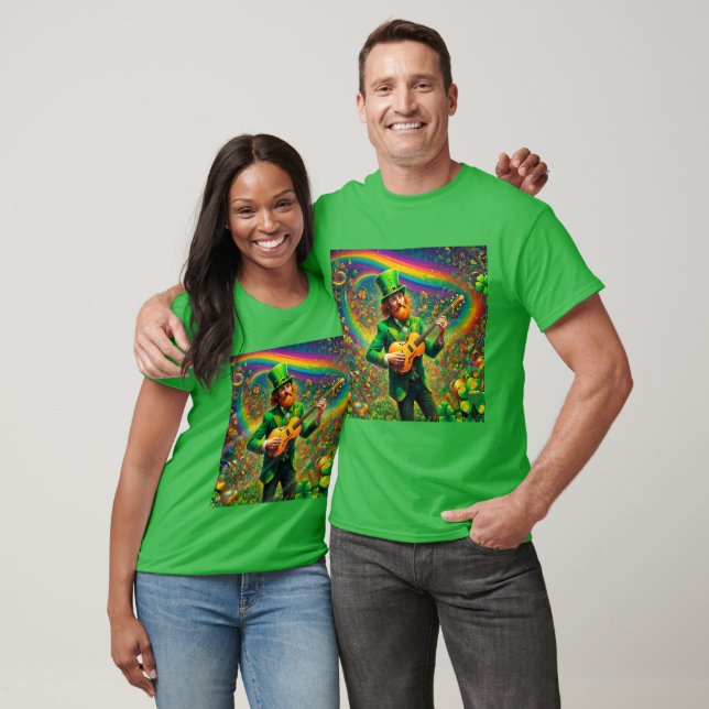 T-shirt Musique de la Saint-Patrick (Unisexe)