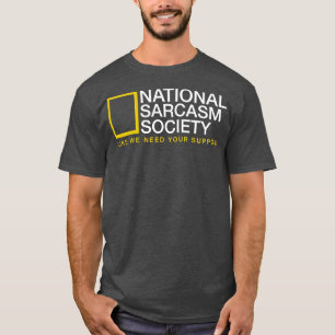 T-shirt Musique de la Société nationale de sarcasme