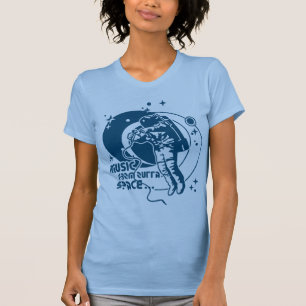 T-shirt Musique de l'espace d'outta
