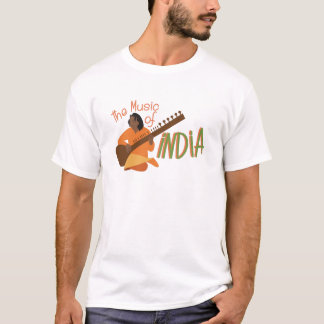 T-shirt Musique de l'Inde