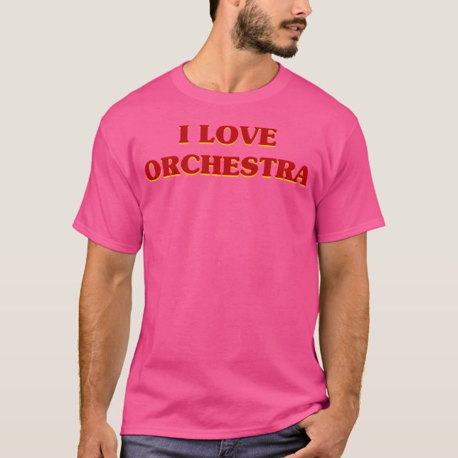 T-shirt Musique de love (Devant)