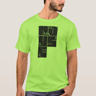 T-SHIRT MUSIQUE DE MAISON