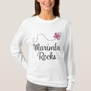 T-shirt Musique de roches de Marimba