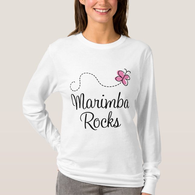 T-shirt Musique de roches de Marimba (Devant)