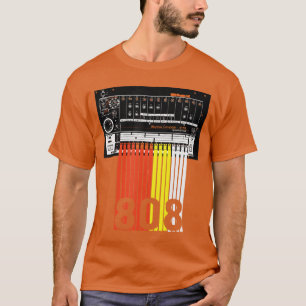 T-shirt Musique de rythme de machine à rythmes 808 amie fi