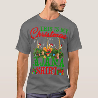 T-shirt Musique de sophone clair de Noël Amoureux C'Est Mo
