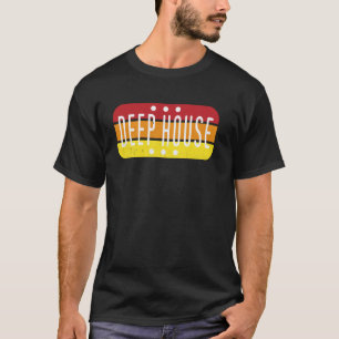 T-Shirt Musique Deep House - Tendance Party Vibes