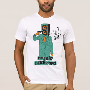 T-shirt Musique dépendante
