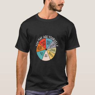 T-shirt Musique des années 80 Paroles rétros Diagramme à s