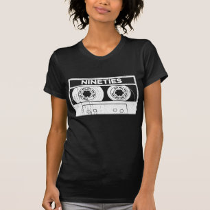 T-shirt Musique des années 90 Radio Cassette Mixtape
