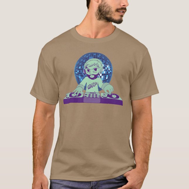 T-shirt Musique disco (Devant)