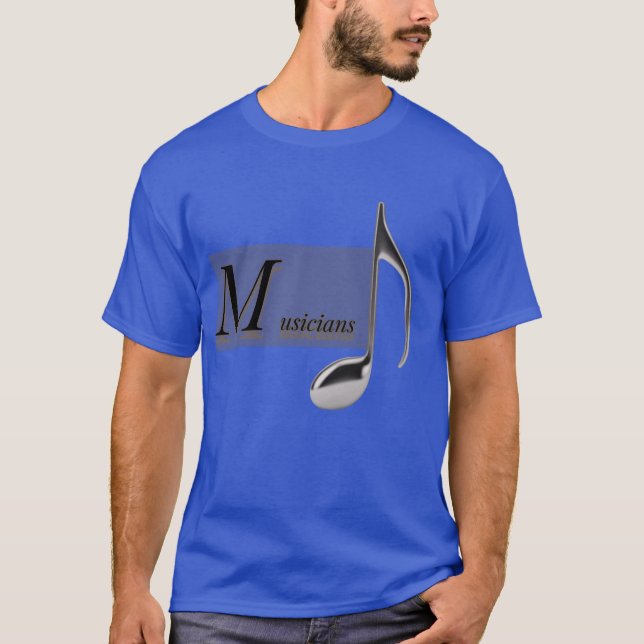 T-shirt Musique drôle (Devant)