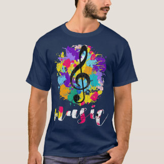 T-shirt Musique Drôle Graphique Pour Musicien