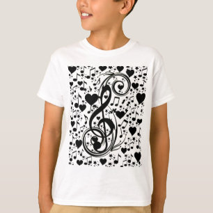 T-shirt Musique du coeur_