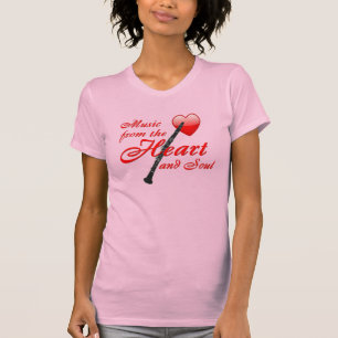T-shirt Musique du coeur et de l'âme