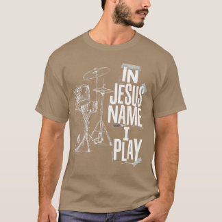 T-shirt Musique du groupe de culte du batteur ami rétro