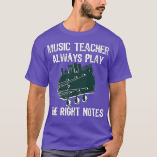 T-shirt Musique Éducation Amusante pour professeur de musi