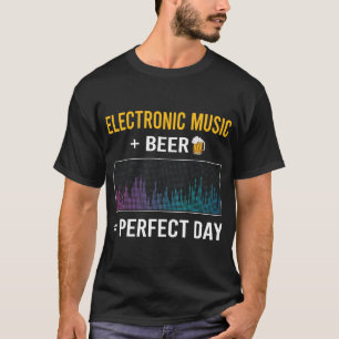 T-shirt Musique électronique de la fête de la bière