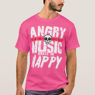 T-shirt Musique en colère Métal lourd Métal Métal Métal Me