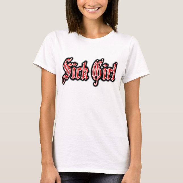 T-shirt MUSIQUE EN DIFFICULTÉ de PUNK ROCK de FILLE punk (Devant)