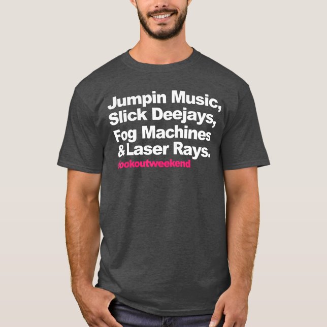 T-shirt Musique endiablée Deejays branchés Machines à brou (Devant)