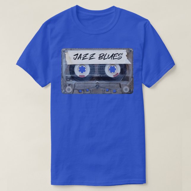 T-shirt Musique enregistrée Genre Cassette Old School Jazz (Design devant)