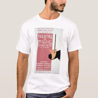 T-shirt Musique fédérale New York WPA 1940