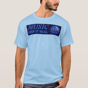 T-shirt MUSIQUE - Gardez les pieds sur terre 