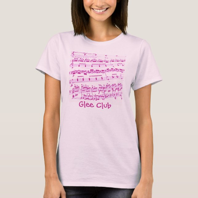 T-shirt Musique/Glee Club (Devant)