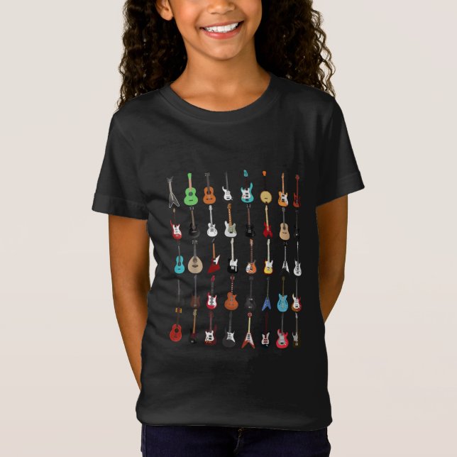 T-Shirt Musique guitar (Devant)