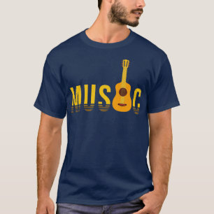 T-shirt musique guitare
