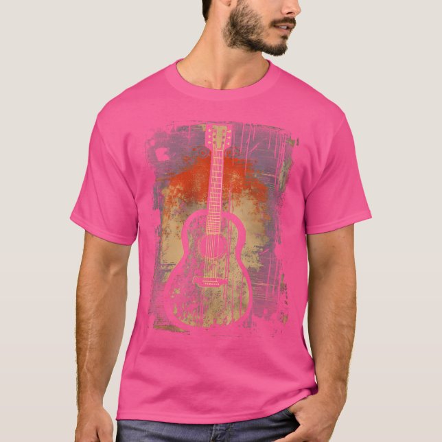 T-shirt Musique guitare 103 (Devant)