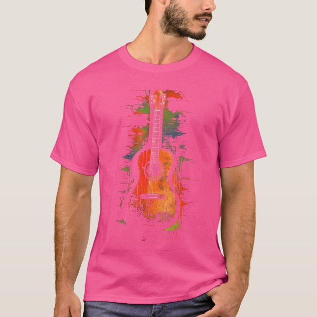 T-shirt Musique guitare 57 (Devant)