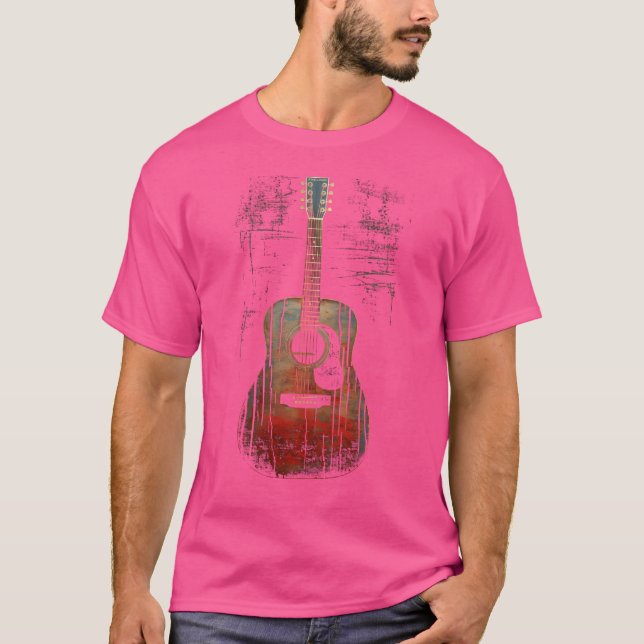 T-shirt Musique guitare 60 (Devant)