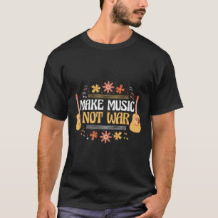 T-shirt Musique - Guitare - Faire de la musique pas la gue