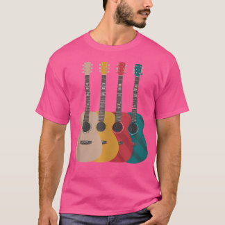 T-shirt Musique guitariste musicale musicienne musicienne 